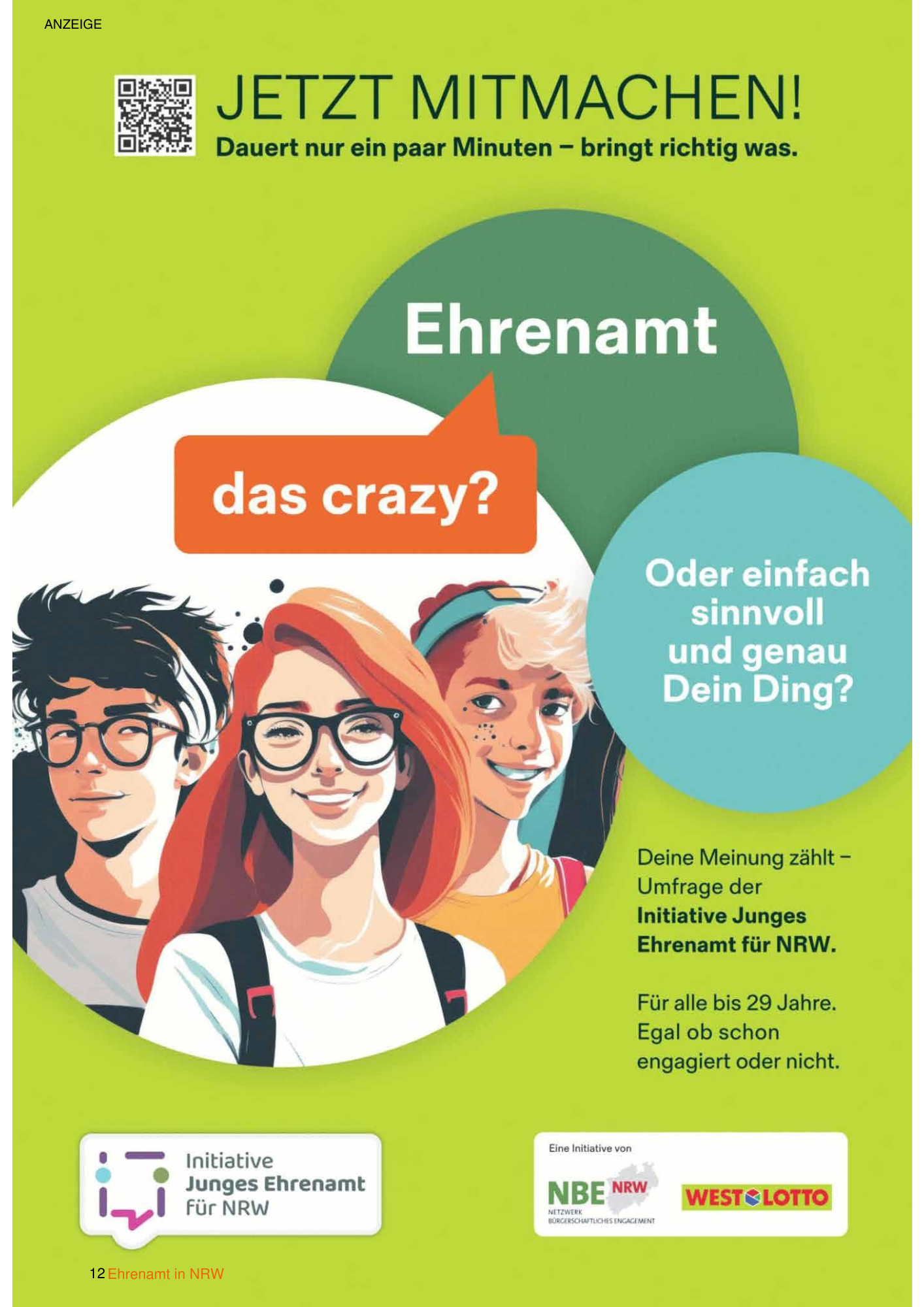 Engagementfreundliche Unternehmen in NRW